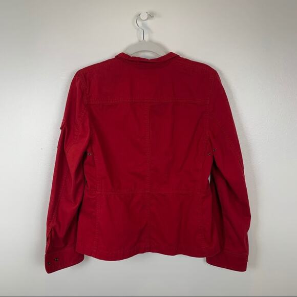 Ralph Lauren Red Utility Jacket - Picture 4 of 6